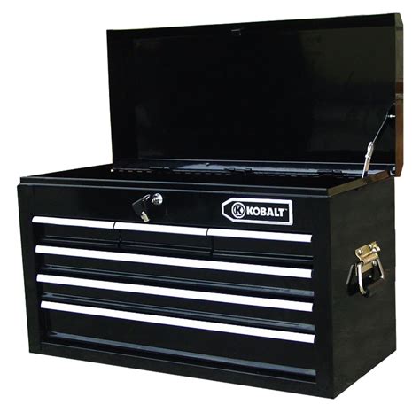 kobalt 6 drawer stainless steel tool box|kobalt stackable tool chest.